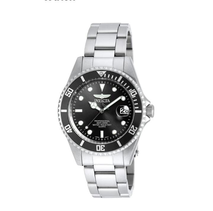 Stainless steel dive watch