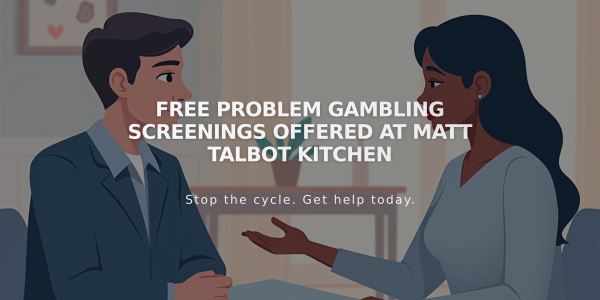 Free Problem Gambling Screenings Offered at Matt Talbot Kitchen