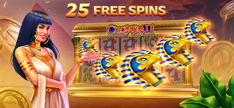 Cleopatra slot with free spins