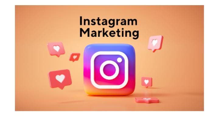 Instagram logo with hearts