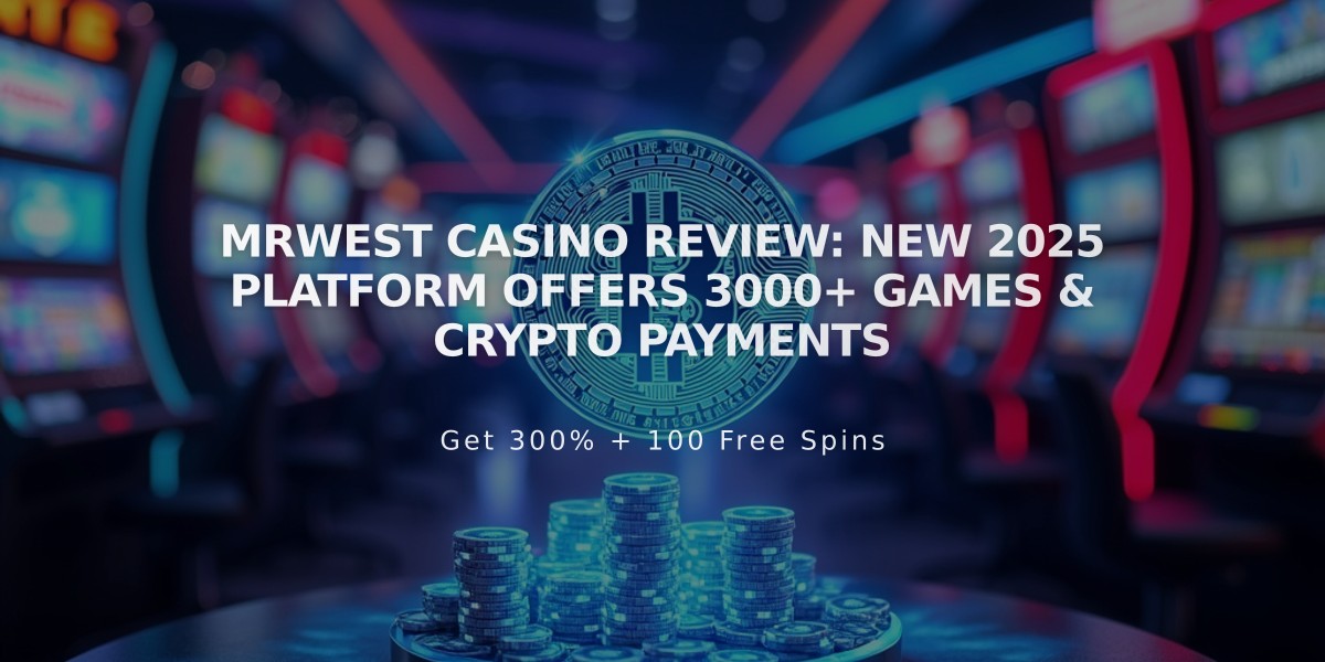 MrWest Casino Review: New 2025 Platform Offers 3000+ Games & Crypto Payments